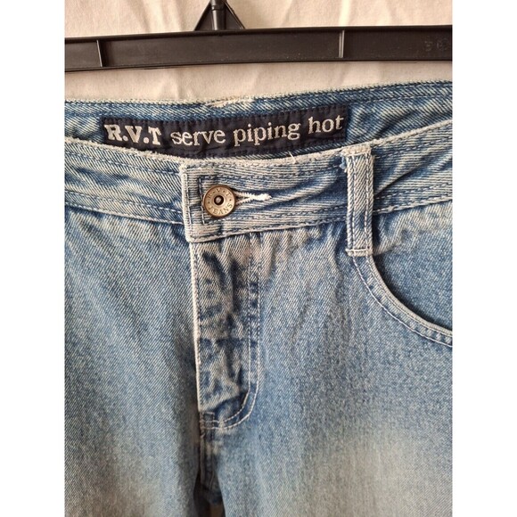 RVT Serve piping hot Women's Blue Jeans Size 7/8 ( 1471) - Picture 5 of 13